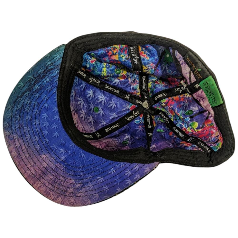 Grassroots California 7 5/8 Green Tree Leaf Medicinals Hat C Colorado Bird - Picture 8 of 12